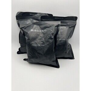 Inscents Brand Cones Mixed Scent 100 Count Per Bag Lot Of 3 New